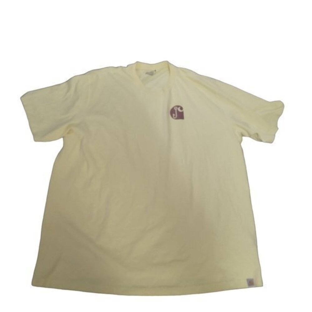 Carhartt Mens Size 3XL Yellow Loose Fit Fishing Best In Class For Work Or Sport‎